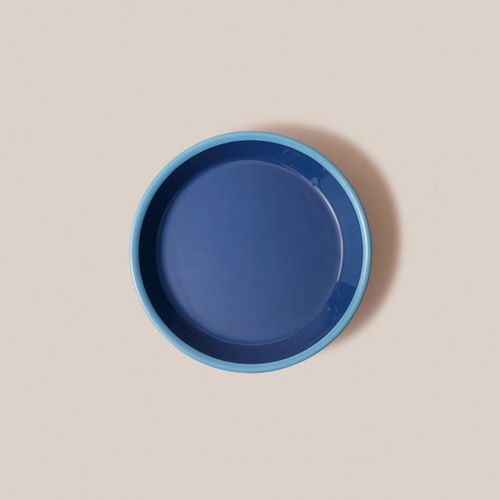 Amari Pedestal Platter Blue - S | Tableware