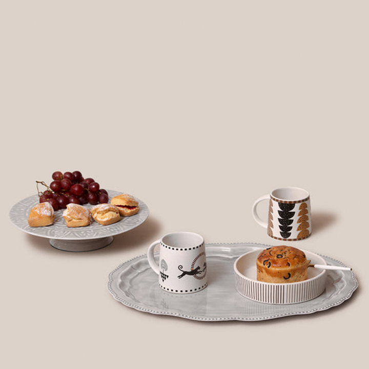 Deep Sea Cake Stand - Grey | Tableware