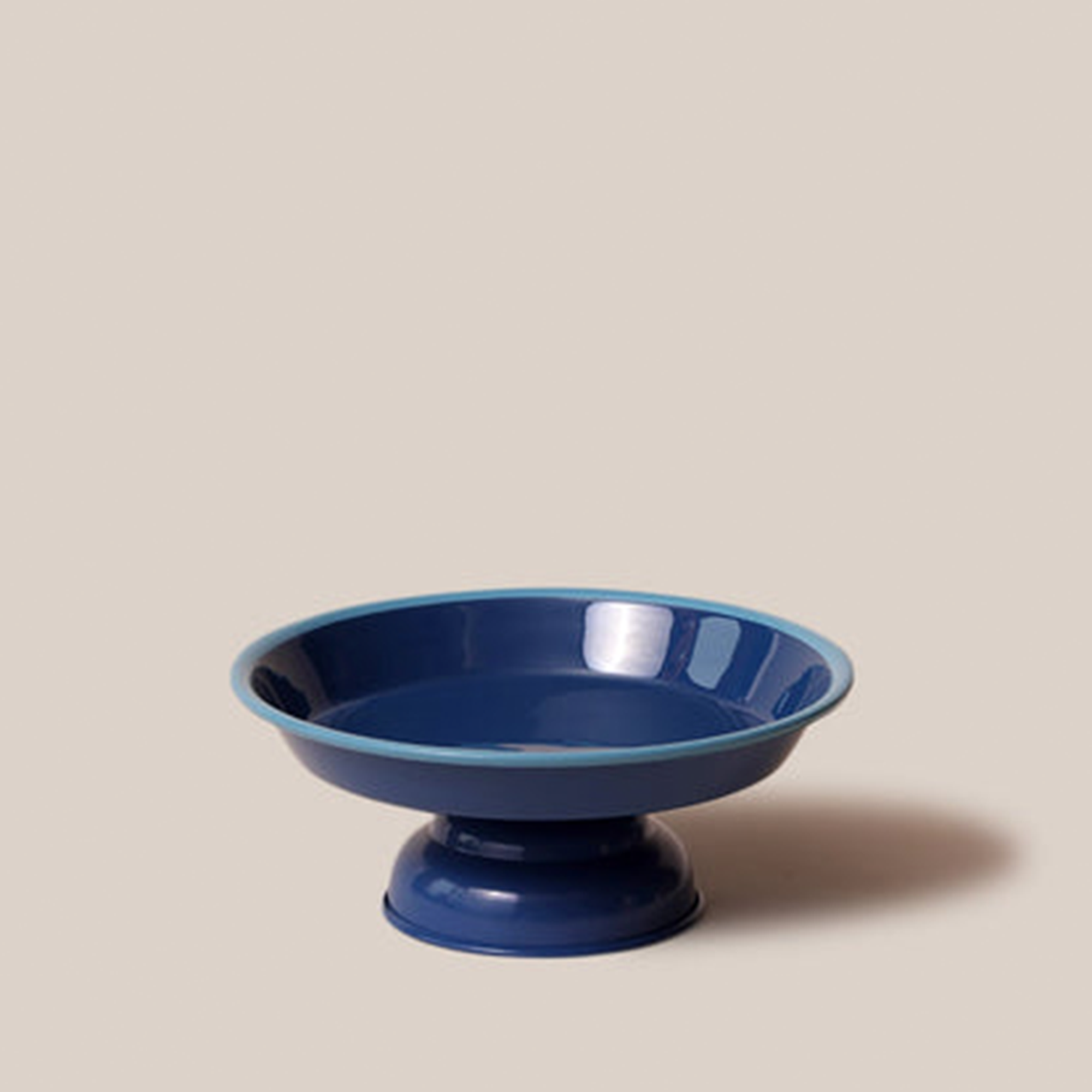 Amari Pedestal Platter Blue - S | Tableware