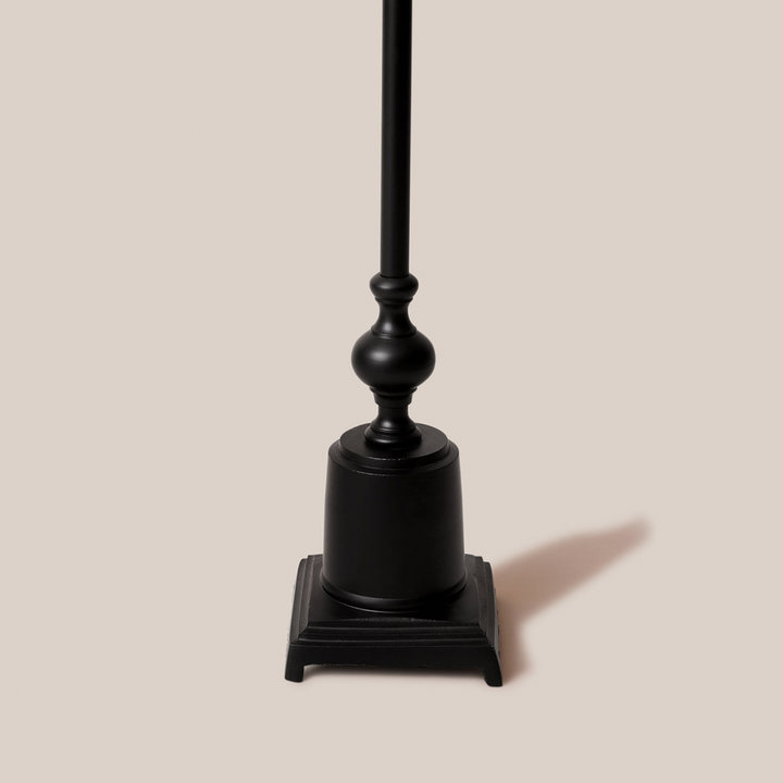 Dawn Floor Candle Holder - Black