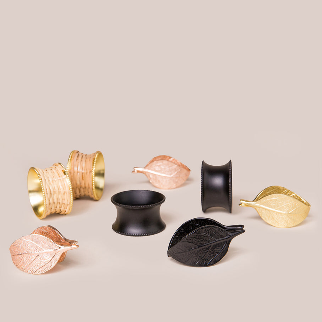 Gold Grazia Napkin Ring | Tableware