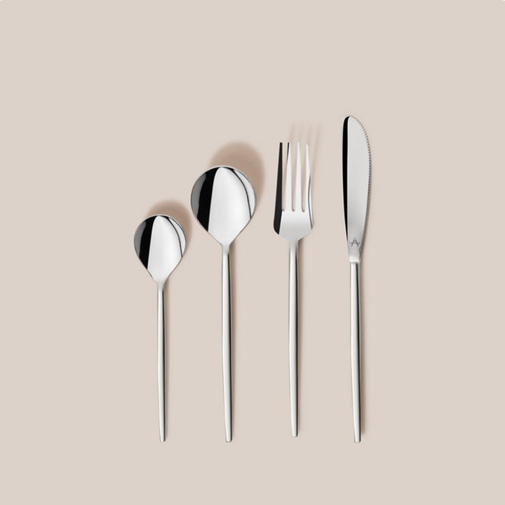 Chrome Grazia Flatware | Tableware
