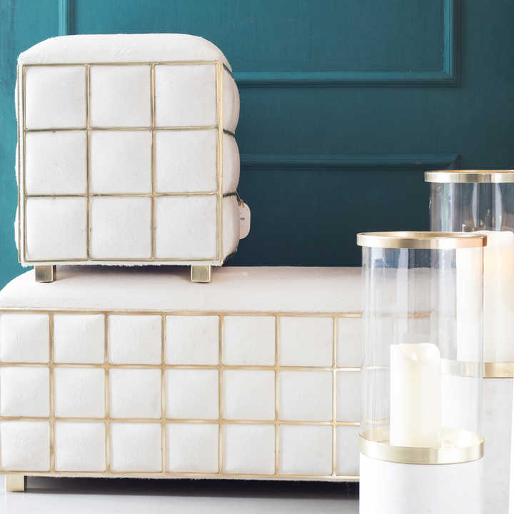 Rubik Hairon Pouf | Furniture