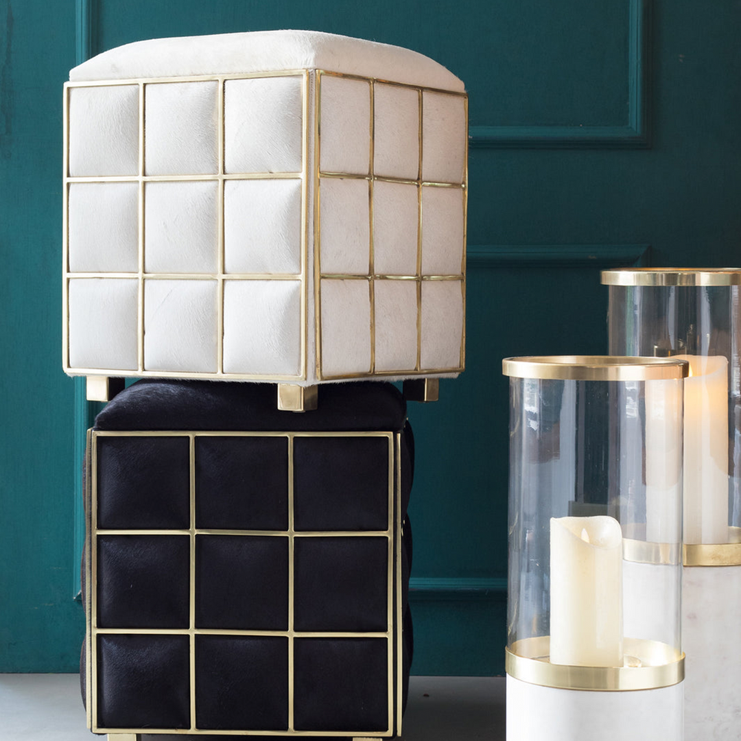 Rubik Hairon Pouf | Furniture