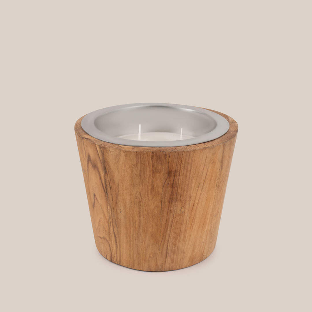 Teak Wood - Bucket Candle | Soywax Candles