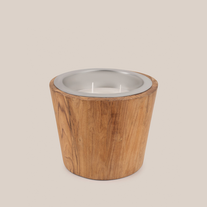 Teak Wood - Bucket Candle | Soywax Candles